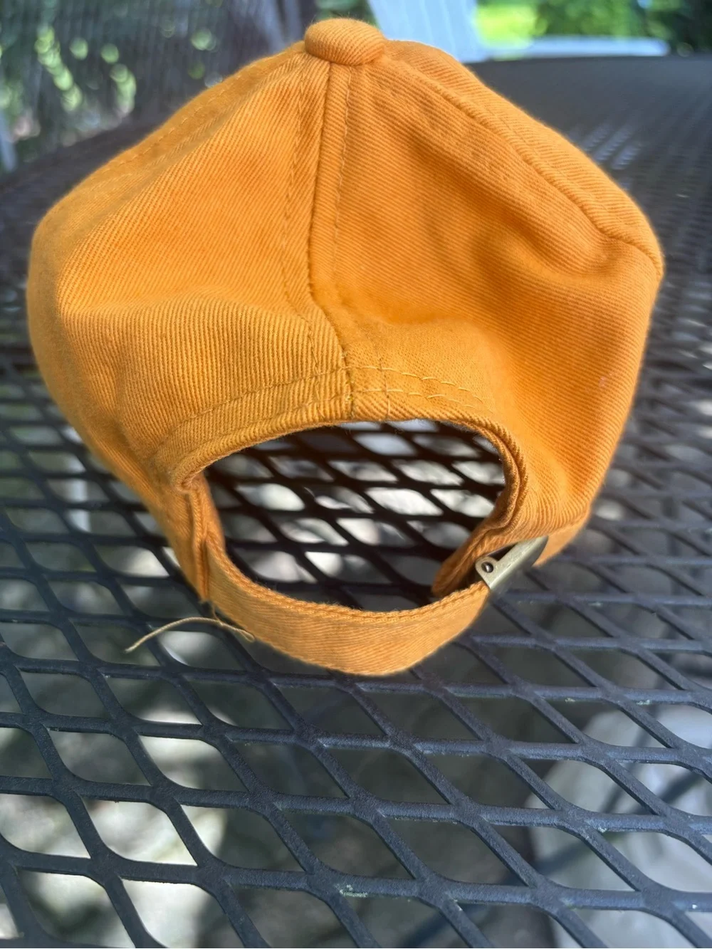 MV Sport Yellow Kids Cap with Brown Rodeo Embroidery